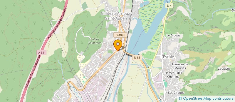 localisation de l'entreprise SARL MARMO  CHATEAU-ARNOUX-SAINT-AUBAN