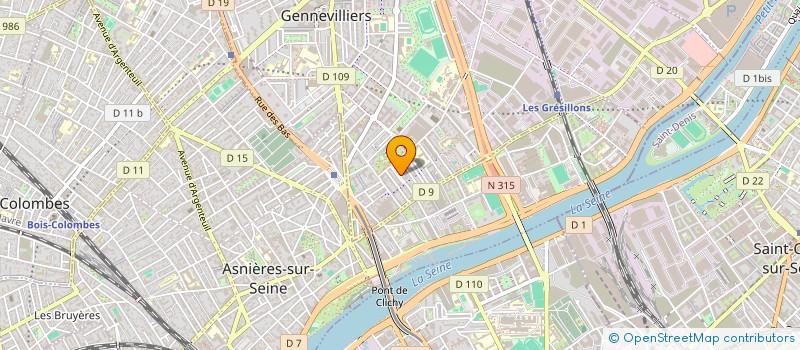 localisation de l'entreprise SARL MARO PERFECT à GENNEVILLIERS
