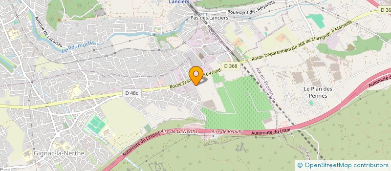 localisation de l'entreprise SARL MAROLAIN à GIGNAC-LA-NERTHE