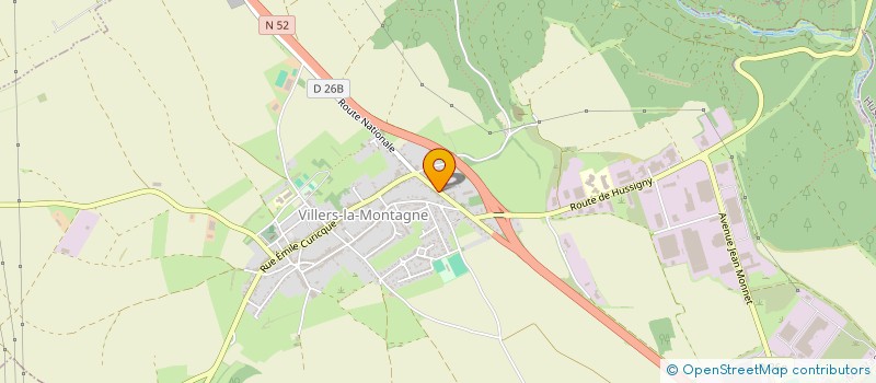 localisation de l'entreprise SARL MARQUES  VILLERS-LA-MONTAGNE