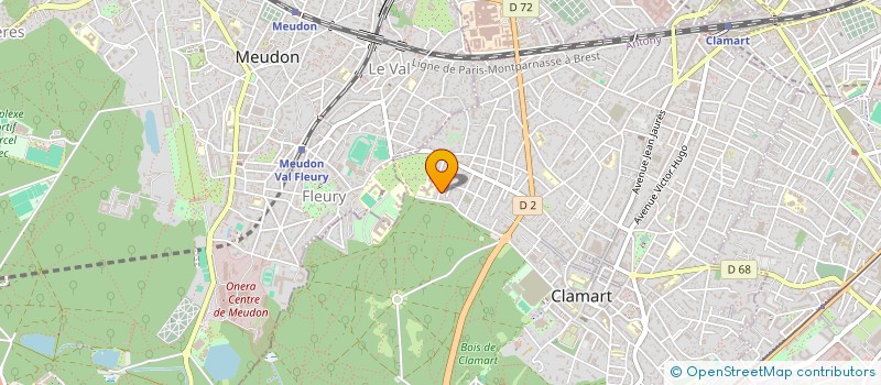 localisation de l'entreprise SARL MARQUES PLATRERIE à CLAMART