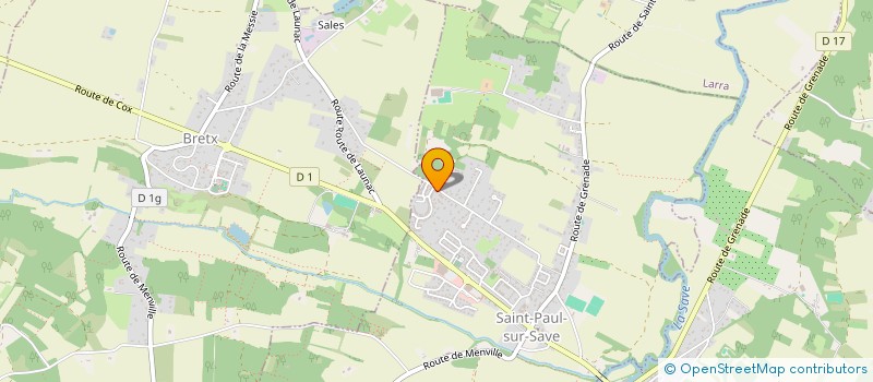 localisation de l'entreprise SARL MARQUEZ  SAINT-PAUL-SUR-SAVE