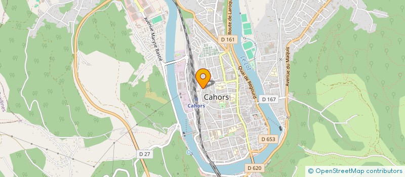 localisation de l'entreprise SARL MARRE  CAHORS