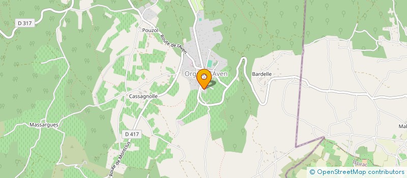 localisation de l'entreprise SARL MARS CAMPING DE L'ESQUIRAS à VALLON-PONT-D'ARC