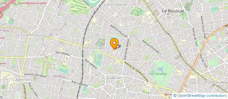 localisation de l'entreprise SARL MARSAN à BORDEAUX