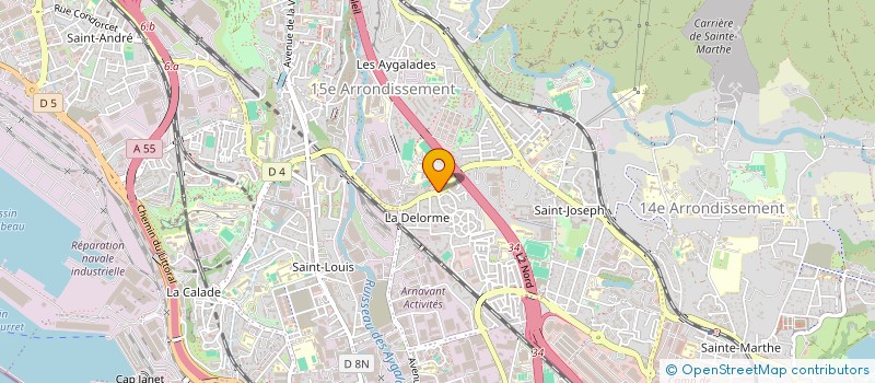 localisation de l'entreprise SARL MARSSAL à MARSEILLE