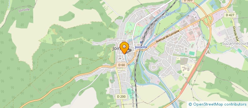 localisation de l'entreprise SARL MARTEL à JOINVILLE