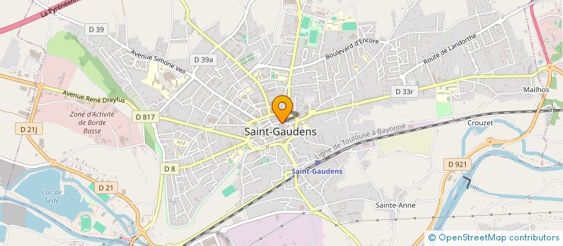 localisation de l'entreprise SARL MARTHEO à SAINT-GAUDENS