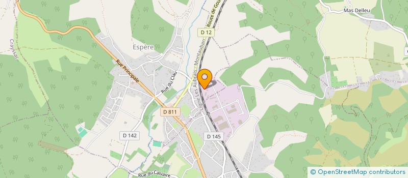 localisation de l'entreprise SARL MARTIAL à MERCUES