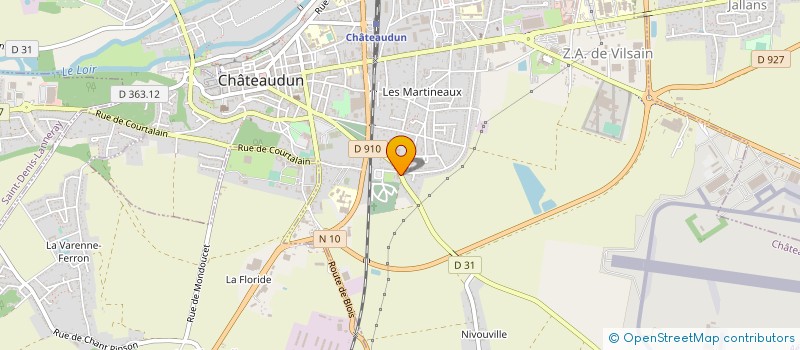 localisation de l'entreprise SARL MARTIGNON à CHATEAUDUN