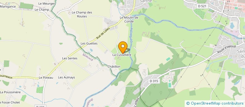 localisation de l'entreprise SARL MARTIM à CONDE-SUR-SARTHE