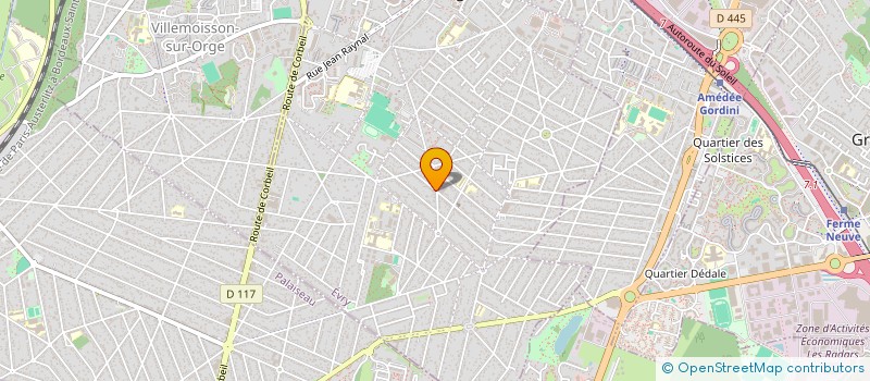 localisation de l'entreprise SARL MARTIN  MORSANG-SUR-ORGE