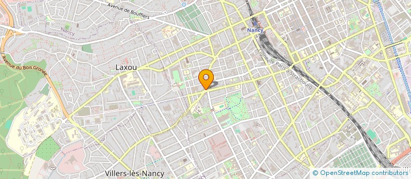 localisation de l'entreprise SARL MARTIN  NANCY