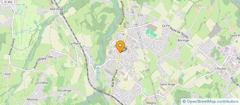 localisation de l'entreprise SARL MARTIN HAULOTTE  REIGNIER-ESERY