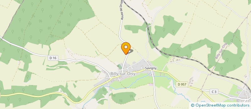 localisation de l'entreprise SARL MARTIN-HISQUIN  SURGY