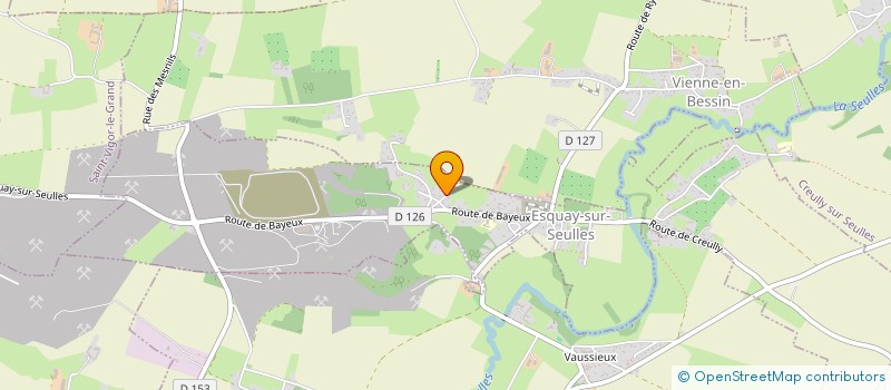 localisation de l'entreprise SARL MARTIN YVON à VAUX-SUR-AURE