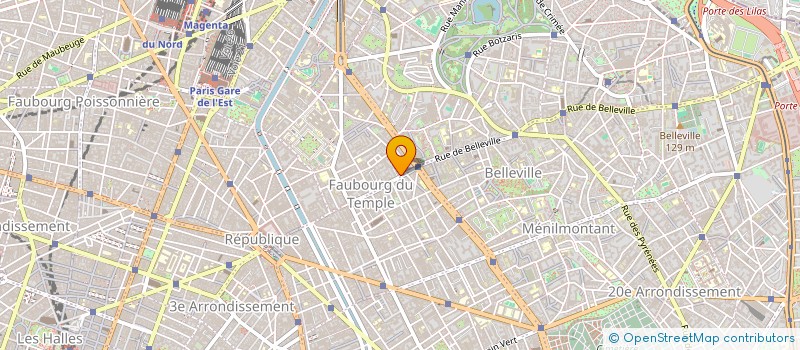 localisation de l'entreprise SARL MARTINE  PARIS