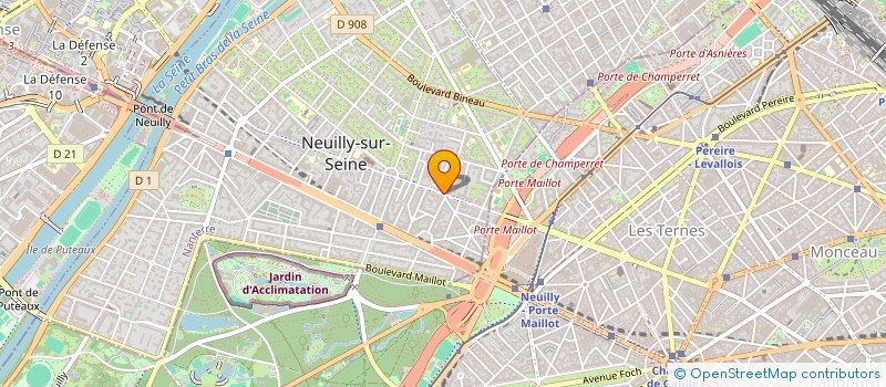 localisation de l'entreprise SARL MARTINE ET PHILIPPE ANTIQUAIRES à NEUILLY-SUR-SEINE