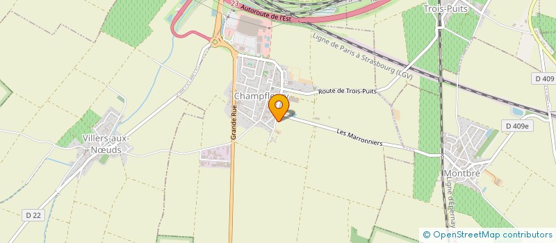 localisation de l'entreprise SARL MARTINET IMMO  CHAMPFLEURY