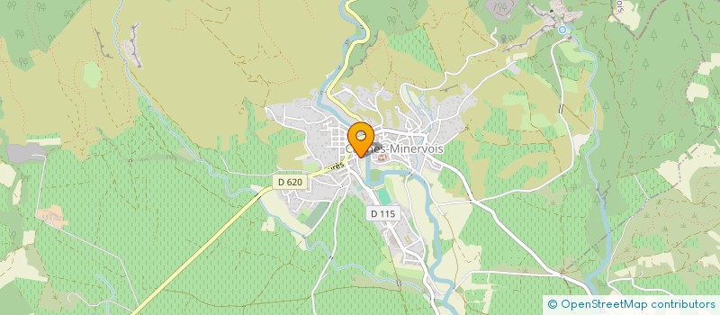 localisation de l'entreprise SARL MARTINEZ ET FILS  CAUNES-MINERVOIS