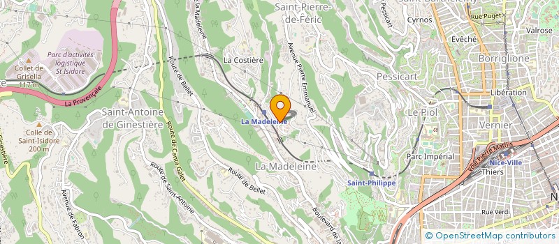 localisation de l'entreprise SARL MARTINON NICE TRANSPORTS à NICE