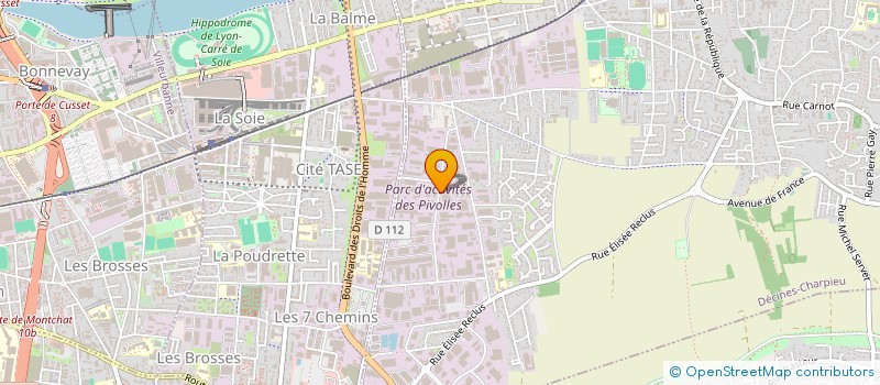 localisation de l'entreprise SARL MARTINS à DECINES-CHARPIEU