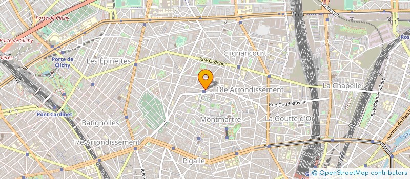 localisation de l'entreprise SARL MARTINS  PARIS