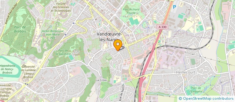 localisation de l'entreprise SARL MARTINS-LENEL  VANDUVRE-LES-NANCY