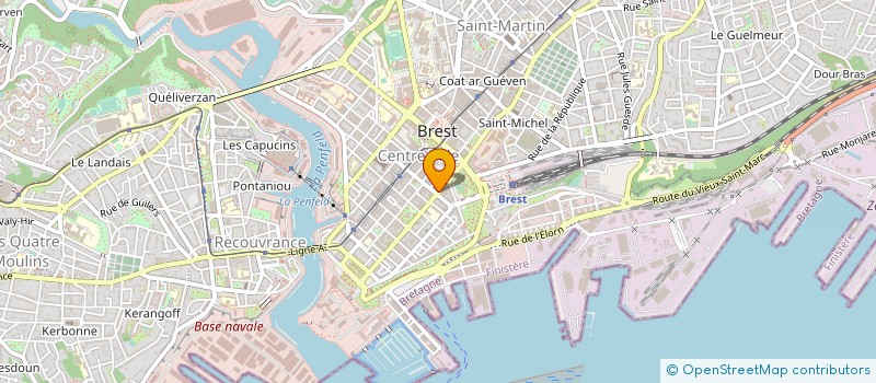 localisation de l'entreprise SARL MARTRET IMMOBILIER à BREST