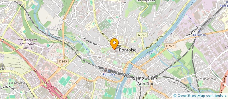 localisation de l'entreprise SARL MARTROY  PONTOISE