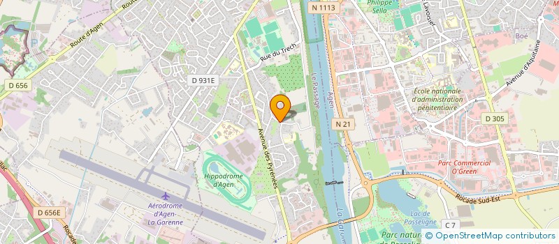 localisation de l'entreprise SARL MARTY DUPUY  LE PASSAGE