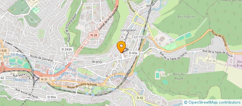 localisation de l'entreprise SARL MARVIL à DARNETAL