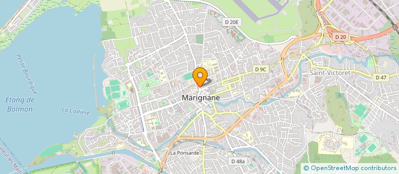 localisation de l'entreprise SARL MARY à MARIGNANE