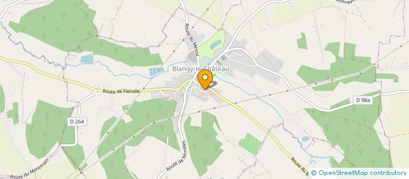 localisation de l'entreprise SARL MARY ET SAMSON à LE BREUIL-EN-AUGE