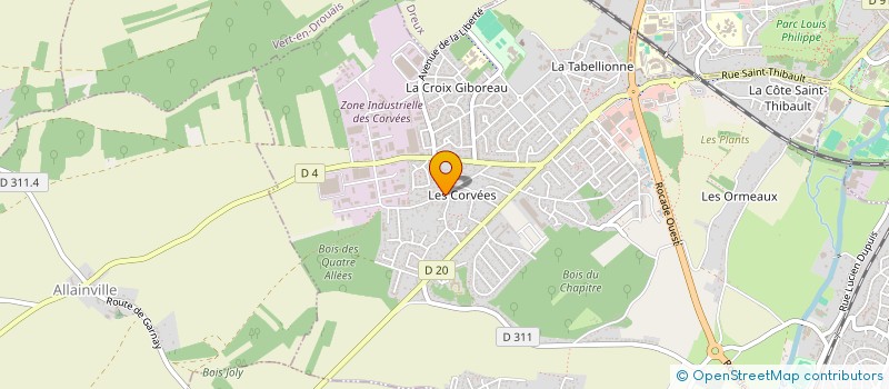 localisation de l'entreprise SARL MARYE à VERNOUILLET