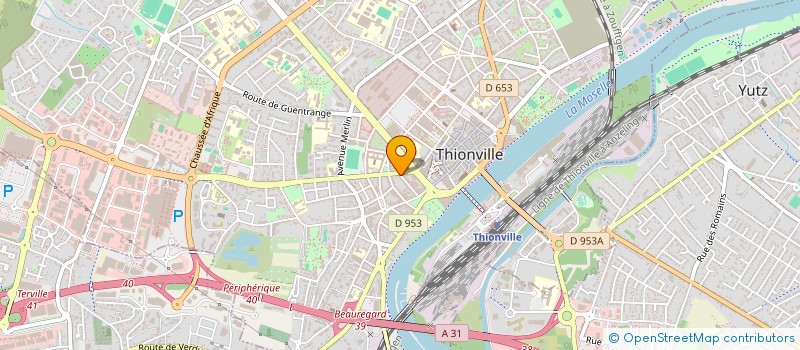 localisation de l'entreprise SARL MARYLENE  THIONVILLE