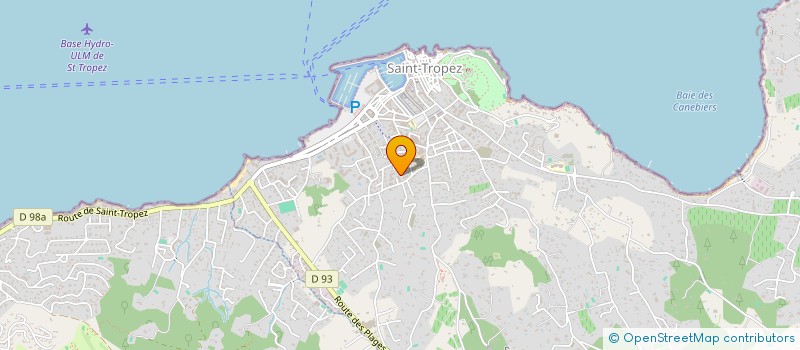 localisation de l'entreprise SARL MARYSA à SAINT TROPEZ