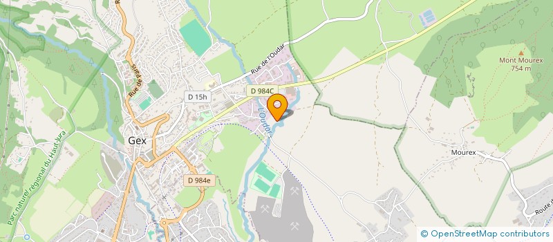 localisation de l'entreprise SARL MARZO FABRICE  GEX