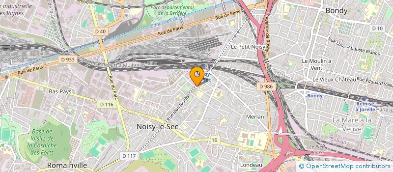 localisation de l'entreprise SARL MARZOUK à NOISY-LE-SEC