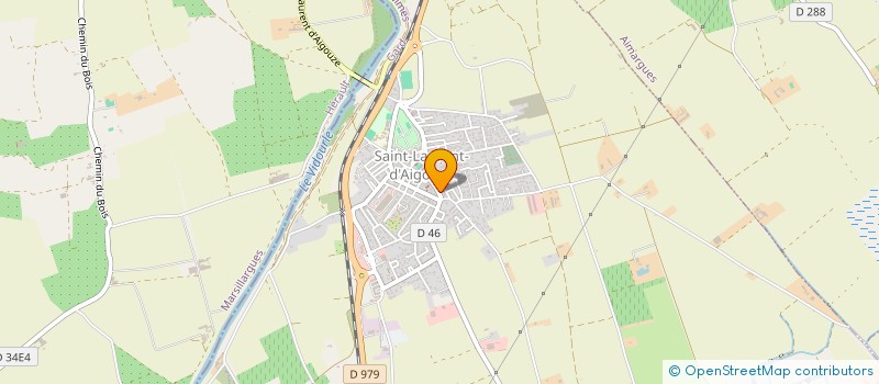 localisation de l'entreprise SARL MAS DE MAILLY à SAINT-LAURENT-D'AIGOUZE