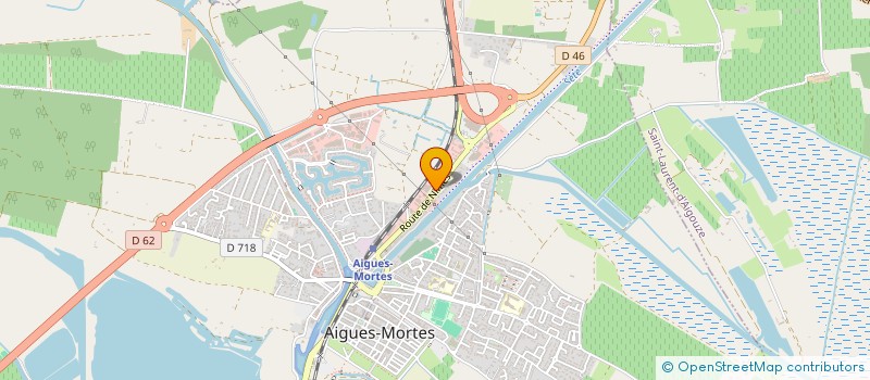 localisation de l'entreprise SARL MAS DES SABLES à AIGUES-MORTES