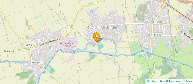 localisation de l'entreprise SARL MAS DOU ROUMANIOU  OBERSCHAEFFOLSHEIM