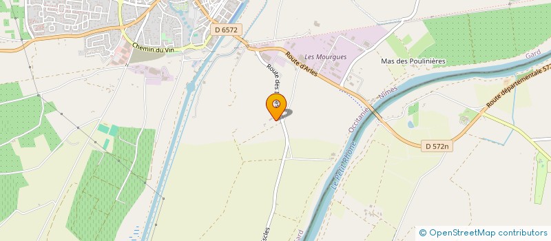 localisation de l'entreprise SARL MAS DU PETIT CANVERE à SAINT-GILLES
