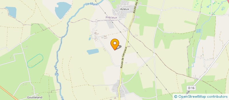 localisation de l'entreprise SARL MAS SAINT JACQUES  SURY-LE-COMTAL