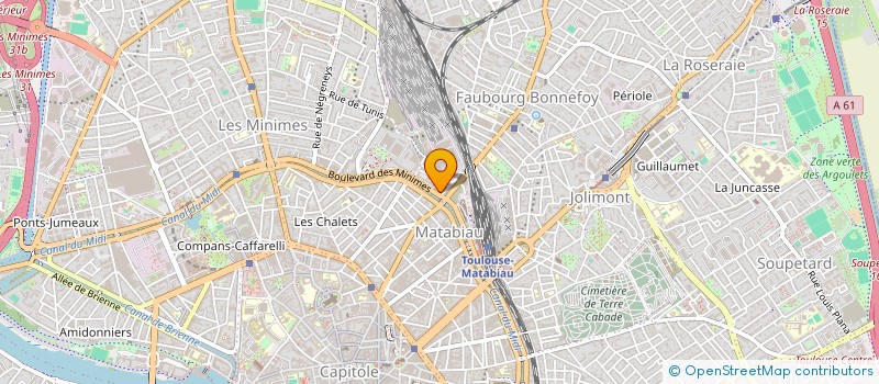 localisation de l'entreprise SARL MASA à TOULOUSE