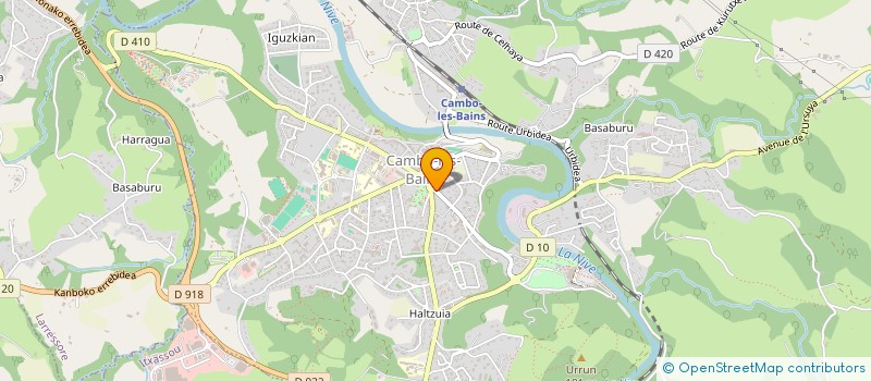 localisation de l'entreprise SARL MASCIOCCHI BIAK  CAMBO-LES-BAINS