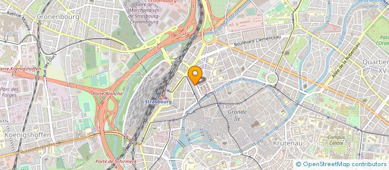 localisation de l'entreprise SARL MASP à STRASBOURG