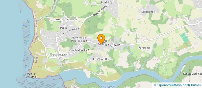 localisation de l'entreprise SARL MASSACRE à LANNION