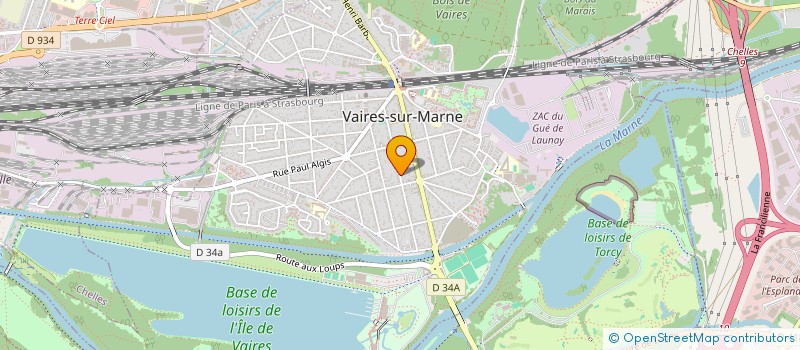 localisation de l'entreprise SARL MASSE  VAIRES-SUR-MARNE