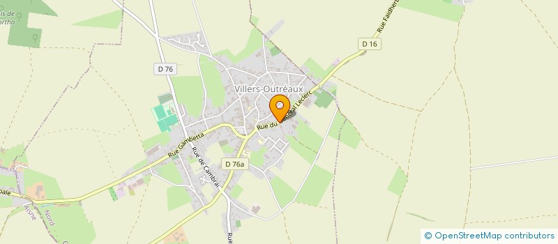 localisation de l'entreprise SARL MASSIBAT  VILLERS-OUTREAUX